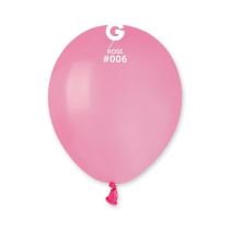 Balónek latexový MINI - 13 cm – Světle růžová 1 KS - Fóliové