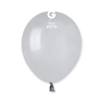 Balónek latexový MINI - 13 cm – Šedý 1 KS - Fóliové