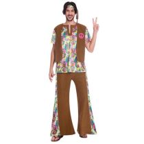 Kostým Hipisák - Hippies - 60.léta - vel. XL - Karnevalové kostýmy pro dospělé