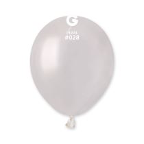 Balónek latexový MINI - 13 cm – Perleťový - 1 KS - Latex
