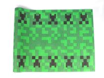 Papírový ubrusový pás - Pixel - Minecraft - 40 x 500 cm - Dekorace