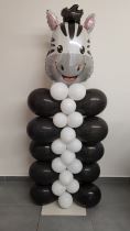 Balonková dekorace - zvířátko - sloup – 165 cm - Dekorace