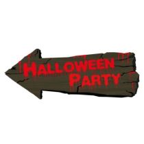 Dekorace šipka - Halloween party - krev - 50 cm - Horrorová párty