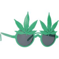 Párty brýle s konopnými listy - marihuana - Masky, škrabošky, brýle