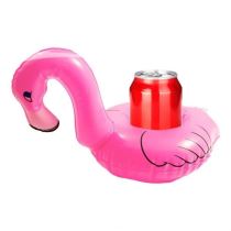 Nafukovací držák na pití PLAMEŇÁK - Flamingo,  2ks/bal. 15x25cm - Havajská párty