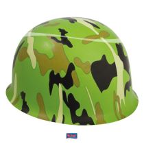 Dětská army přilba/helma - voják - Karneval