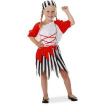 Kostým pirátka dětský vel. S - (98-116 cm) - Sety a části kostýmů pro děti