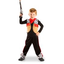 Dětský kostým kovboj - Western - vel. S - ( 98 - 116 cm ) - Zbraně, brnění