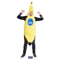 Pěnový kostým Banán - Peel me - Oloupej mě - univerzalní velikost - UNISEX - Karnevalové kostýmy pro dospělé