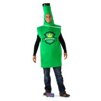 Pěnový kostým "Beer King - Pivní král" (láhev), unisex - Karnevalové kostýmy pro dospělé