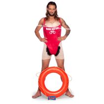 Kostým - Lifeguard - plavčík - Rozlučka se svobodou - unisex - Punčocháče, rukavice, kabelky