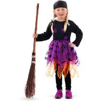 Dětský kostým čarodějnice - Halloween vel.(M) - Girlandy