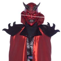 Maska latex čert - ďábel - Vánoce - Sety a části kostýmů pro dospělé