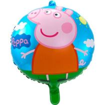 Balón foliový Prasátko Peppa - Peppa Pig - 43 cm - Kostýmy zvířecí