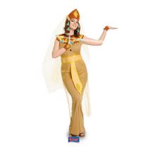 Kostým egyptská žena - kleopatra vel. L/XL (40-42) - Egypt - Čelenky, věnce, spony, šperky