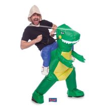 Nafukovací kostým - oblek - Dinosaurus - unisex - Karnevalové kostýmy pro dospělé