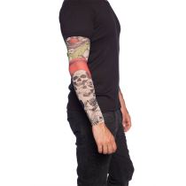Rukáv s tetováním Skeleton - kostra - 2 ks - Karnevalové doplňky