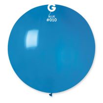 Balón latex 80 cm - modrý 1 ks - Konfety