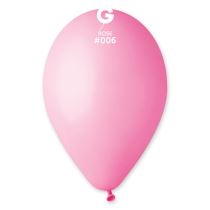 Balonky 100 ks SVĚTLE RŮŽOVÉ 26 cm pastelové - Papírové