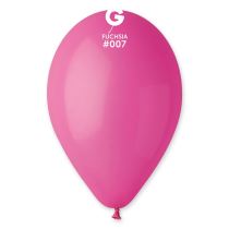 Balonky 100 ks FUCHSIA - tmavě růžové - 26 cm pastelové - Papírové