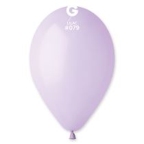 Balonky 100 ks LILA - LILIOVÉ 26 cm pastelové - Dekorace