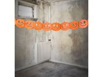 Girlanda dýně - pumpkin - HALLOWEEN - 300 cm - Horrorová párty