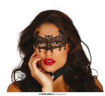 Škraboška - netopýr - černá maska - Rozlučka se svobodou - Masky, škrabošky, brýle