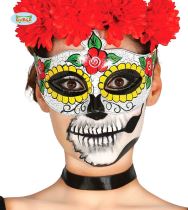 Škraboška na Den mrtvých - Día de los Muertos - HALLOWEEN - Halloween doplňky