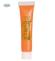 Make-up neon oranžový - HALLOWEEN - 10 ml - Tématické