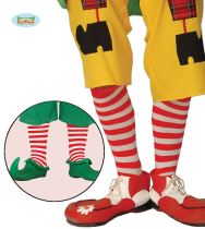 Ponožky Klaun - šašek - mega - Sety a části kostýmů pro dospělé