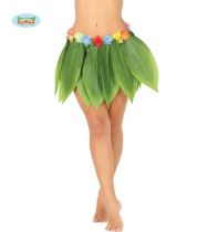 Dospělá sukně havajská - HAWAII - tropické listy - 38 cm - Masky, škrabošky, brýle