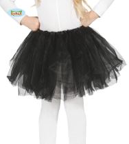 Dětská černá sukně TUTU 31cm - Křídla, rohy, ocasy