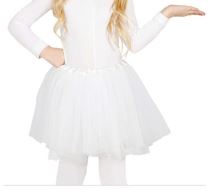 Dětská bílá sukně TUTU 31cm - Karnevalové doplňky