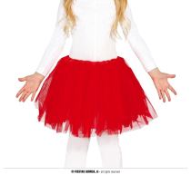 Dětská červená sukně TUTU 31cm - Klobouky, helmy, čepice