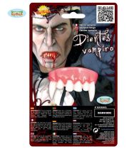 Zuby Upír - Drakula - vampír - Halloween - Paruky dospělí