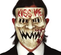 Maska horor KISS ME - Očista: Volební rok - The Purge: Election Year - Halloween - Karnevalové masky, škrabošky