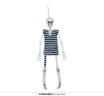 Skeleton - Kostra - vězeň - kostlivec k zavěšení 40 cm - Halloween - Dekorace