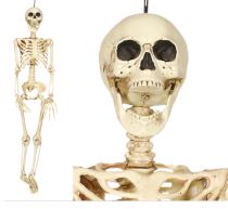 SKELETON - KOSTRA - kostlivec k zavěšení 90 cm- Halloween - Dekorace