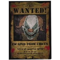 Plakát - Hledá se klaun Pennywise - horor TO - Halloween - 30 x 40 cm - 2 ks - Halloween masky