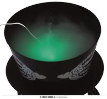 Výrobník mlhy - dýmu s LED barevným světlem - Halloween - Pálení čarodějnic 30/4