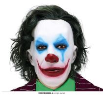 Maska s vlasy - The Joker - klaun - Batman - horor - Halloween - Halloween doplňky
