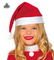 Čepice Santa Claus - dětská - Vánoce - Balónky