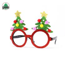Brýle Vánoční stromeček - vánoce - Čelenky, věnce, spony, šperky
