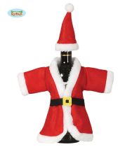 Vánoční obal na láhev - Mikuláš - Santa Claus - Vánoce - Kostýmy pro holky