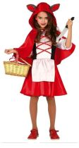 Dětský kostým - Červená Karkulka - Halloween - vel.5-6 let - Balónky