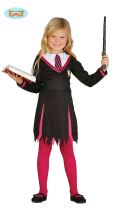 Dětský kostým - kouzelnice - čarodějka HARRY - vel. 5-6 let - Masky, škrabošky, brýle