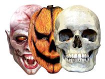 Hororová maska set  2 - HALLOWEEN - Halloween masky