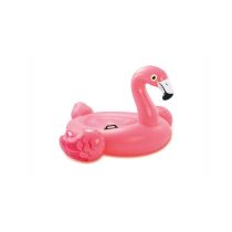 Nafukovací Plameňák růžový s úchyty  - Flamingo - 147 x 140 x 94 cm - Nafukovací doplňky