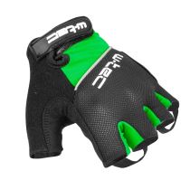 Cyklo rukavice W-TEC Bravoj Barva zeleno-černá, Velikost S - Pánské cyklo rukavice