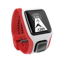 GPS hodinky TomTom MultiSport Cardio Barva bílo-červená - Míčové sporty